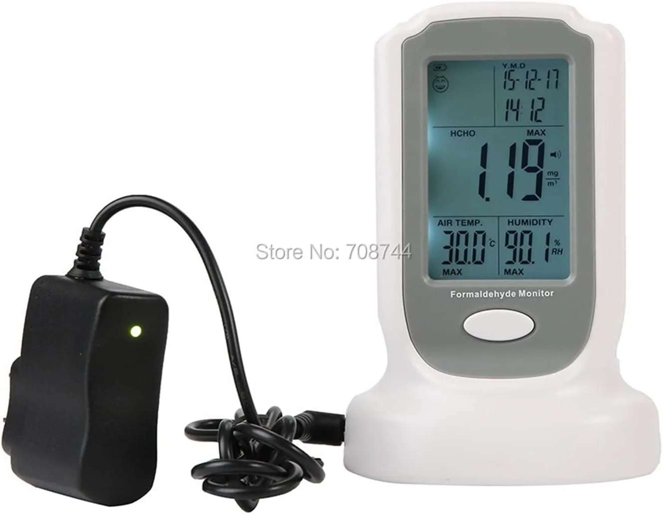 تستر دیجیتال کیفیت هوا HANEFRE، آشکارساز فرمالدئید HCHO TVOC با صفحه نمایش LCD، آنالایزر گاز تستر دیجیتال کیفیت هوا HANEFRE، آشکارساز فرمالدئید HCHO TVOC با صفحه نمایش LCD، آنالایزر گاز