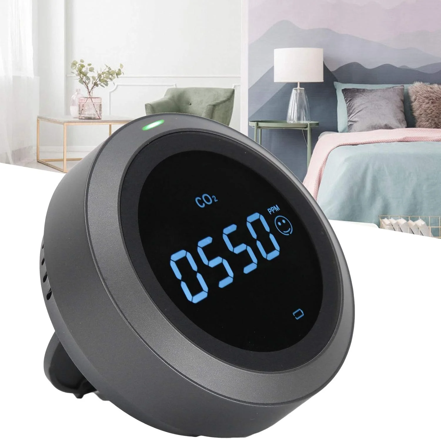 نمایشگر کیفیت هوا HANEFRE CO2، سبک وزن و هوشمند، کوچک و مناسب برای فضای باز نمایشگر کیفیت هوا HANEFRE CO2، سبک وزن و هوشمند، کوچک و مناسب برای فضای باز