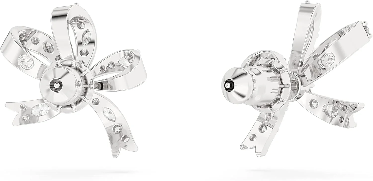 گردنبند سواروسکی ولتا، پاپیون، کوچک، سفید، روکش رودیوم گردنبند سواروسکی ولتا، پاپیون، کوچک، سفید، روکش رودیوم