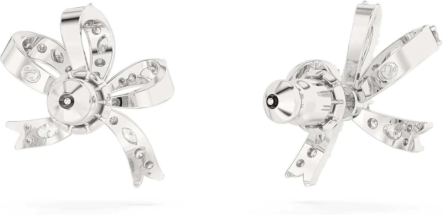 گردنبند سواروسکی ولتا، پاپیون، کوچک، سفید، روکش رودیوم گردنبند سواروسکی ولتا، پاپیون، کوچک، سفید، روکش رودیوم