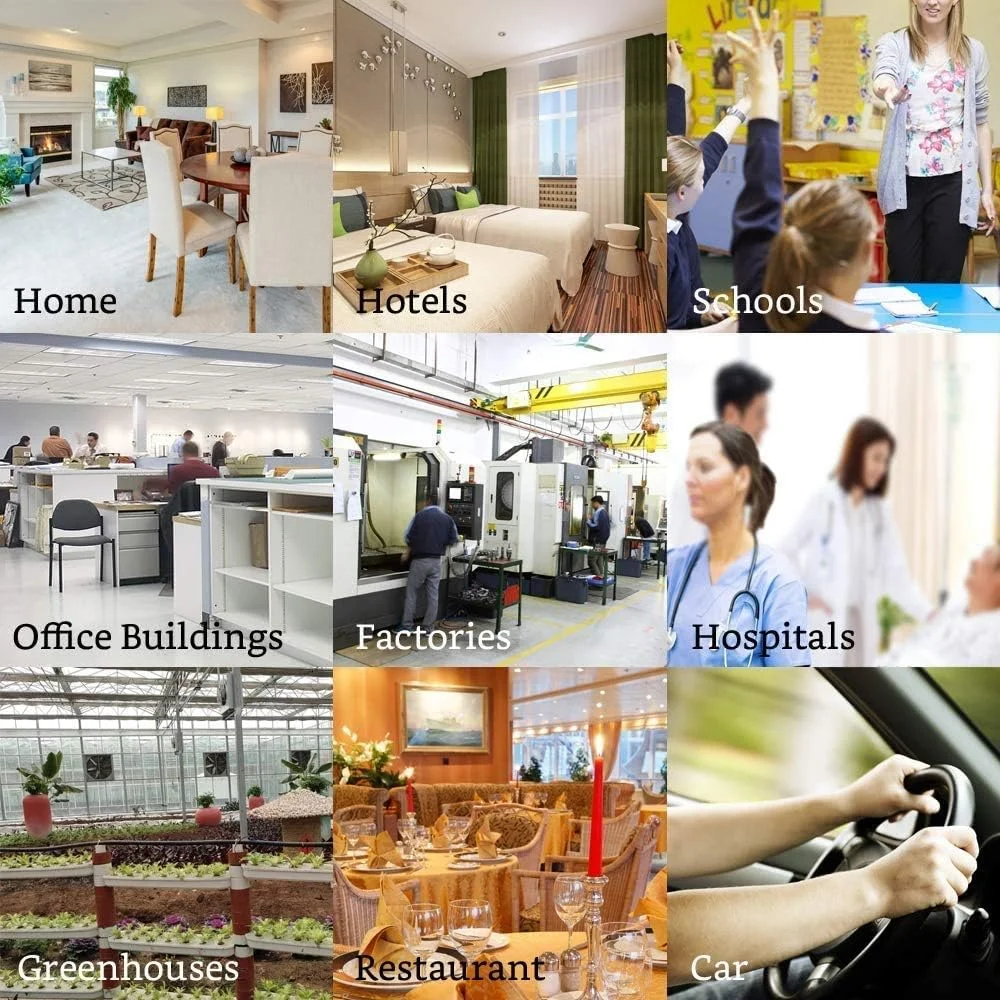 دتکتور دی اکسید کربن JJJ با قابلیت نصب روی دیوار، سنجش دما و رطوبت، مانیتور کیفیت هوا، سنسور NDIR، محدوده 0 تا 5000ppm، دقت بالا دتکتور دی اکسید کربن JJJ با قابلیت نصب روی دیوار، سنجش دما و رطوبت، مانیتور کیفیت هوا، سنسور NDIR، محدوده 0 تا 5000ppm، دقت بالا