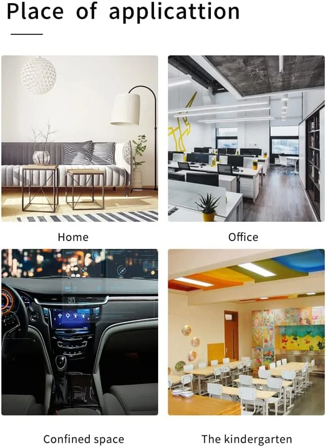 دستگاه سنجش کیفیت هوای قابل حمل Joleritc، 9 در 1، دما، رطوبت، PM2.5، PM10، HCHO، TVOC، CO، CO2، AQI، چند منظوره، صفحه نمایش رنگی LCD با نور پس زمینه دستگاه سنجش کیفیت هوای قابل حمل Joleritc، 9 در 1، دما، رطوبت، PM2.5، PM10، HCHO، TVOC، CO، CO2، AQI، چند منظوره، صفحه نمایش رنگی LCD با نور پس زمینه