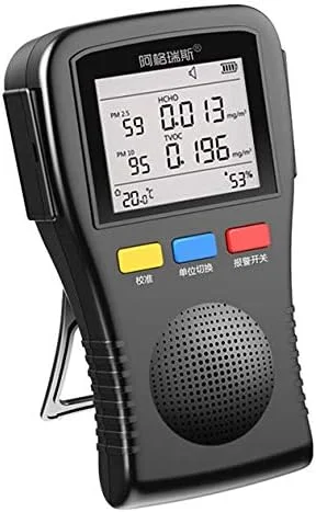دستگاه سنجش ذرات گرد و غبار لیزری (PM2.5/PM10) فرمالدهید (HCHO) بنزن / TVOC مدل FS2 دستگاه سنجش ذرات گرد و غبار لیزری (PM2.5/PM10) فرمالدهید (HCHO) بنزن / TVOC مدل FS2