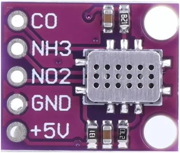 ماژول تشخیص چندگانه MICS-6814 CO VOC NH3 برای هوای صنعتی داخلی با مصرف انرژی پایین ماژول تشخیص چندگانه MICS-6814 CO VOC NH3 برای هوای صنعتی داخلی با مصرف انرژی پایین