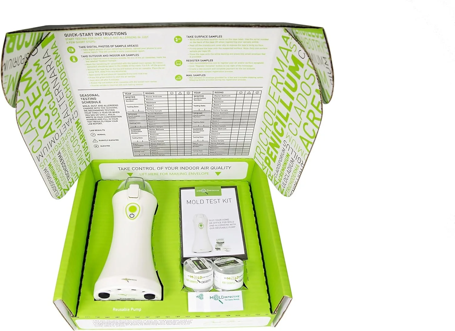 کیت تست کپک 5 اتاقه My Mold Detective MMD105A کیت تست کپک 5 اتاقه My Mold Detective MMD105A