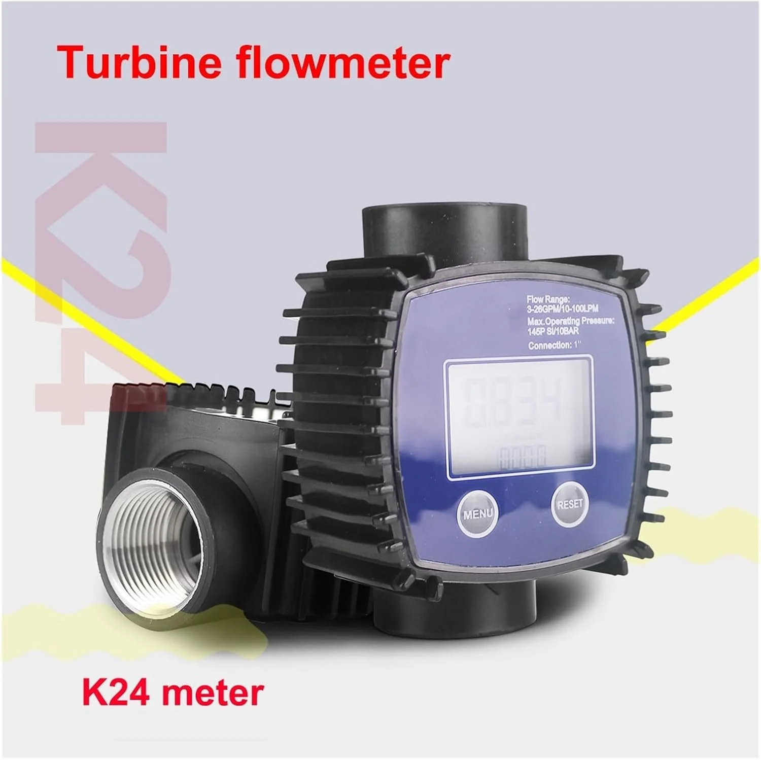 دبی سنج مایع WERTYFF K24، دبی سنج متانول روغن، دبی سنج الکترونیکی سوخت، دبی سنج دیجیتال سوخت رزوه مادگی برای آب دریا الکل فاضلاب صنعتی (دبی سنج K24) دبی سنج مایع WERTYFF K24، دبی سنج متانول روغن، دبی سنج الکترونیکی سوخت، دبی سنج دیجیتال سوخت رزوه مادگی برای آب دریا الکل فاضلاب صنعتی (دبی سنج K24)