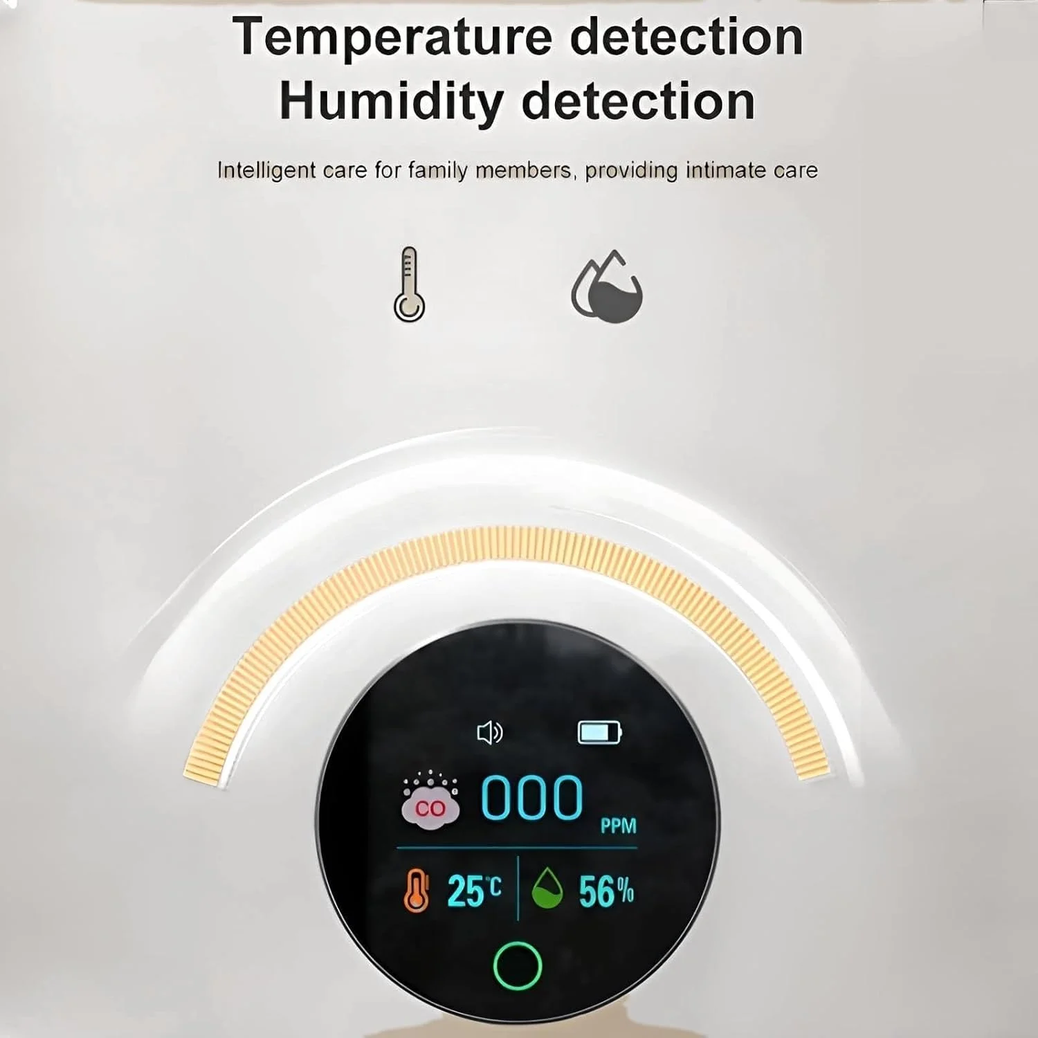 دستگاه تشخیص مونوکسید کربن، مانیتور کیفیت هوا با پایه مغناطیسی و آلارم بلند برای ایمنی خانه، کمپینگ، مسافرت و استفاده در فضای باز دستگاه تشخیص مونوکسید کربن، مانیتور کیفیت هوا با پایه مغناطیسی و آلارم بلند برای ایمنی خانه، کمپینگ، مسافرت و استفاده در فضای باز