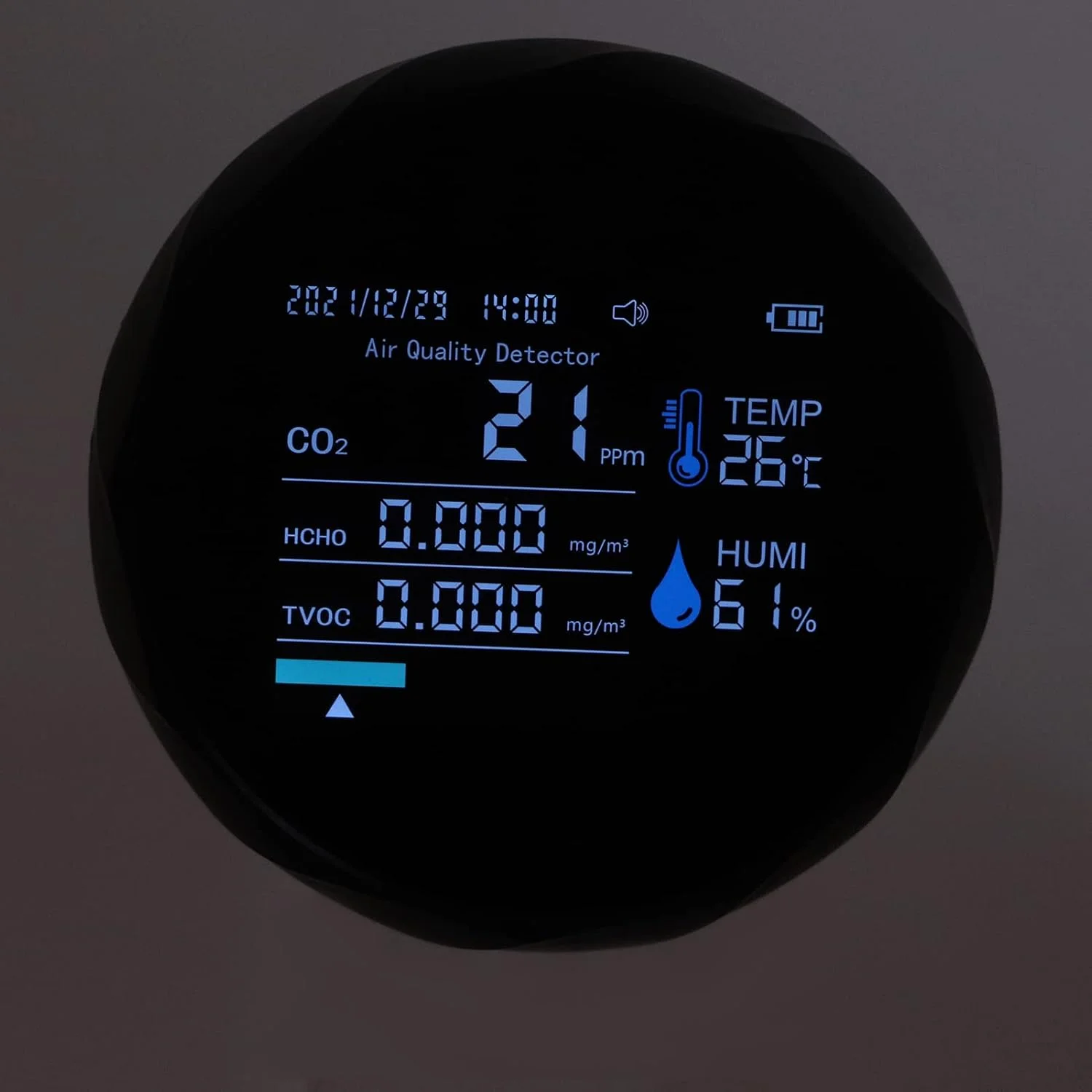 مانیتورینگ CO2، مانیتورینگ دقیق کیفیت هوا، CO2 هوشمند و پایدار داخلی (مشکی) مانیتورینگ CO2، مانیتورینگ دقیق کیفیت هوا، CO2 هوشمند و پایدار داخلی (مشکی)