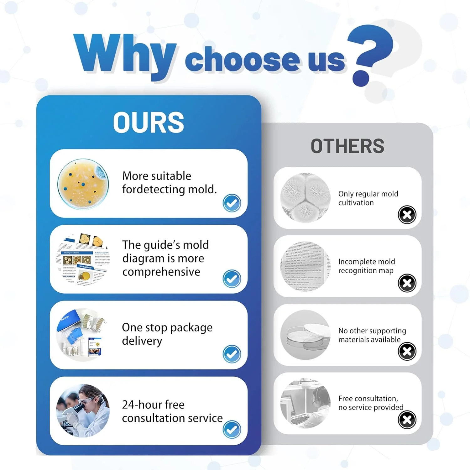 کیت تست کپک برای خانه - 7 تست تشخیص ساده، تست سیستم HVAC، سطوح خانه، و کیت های تست کیفیت هوای داخلی، آشکارساز کپک DIY در خانه، شامل راهنمای شناسایی دقیق کپک (7) کیت تست کپک برای خانه - 7 تست تشخیص ساده، تست سیستم HVAC، سطوح خانه، و کیت های تست کیفیت هوای داخلی، آشکارساز کپک DIY در خانه، شامل راهنمای شناسایی دقیق کپک (7)