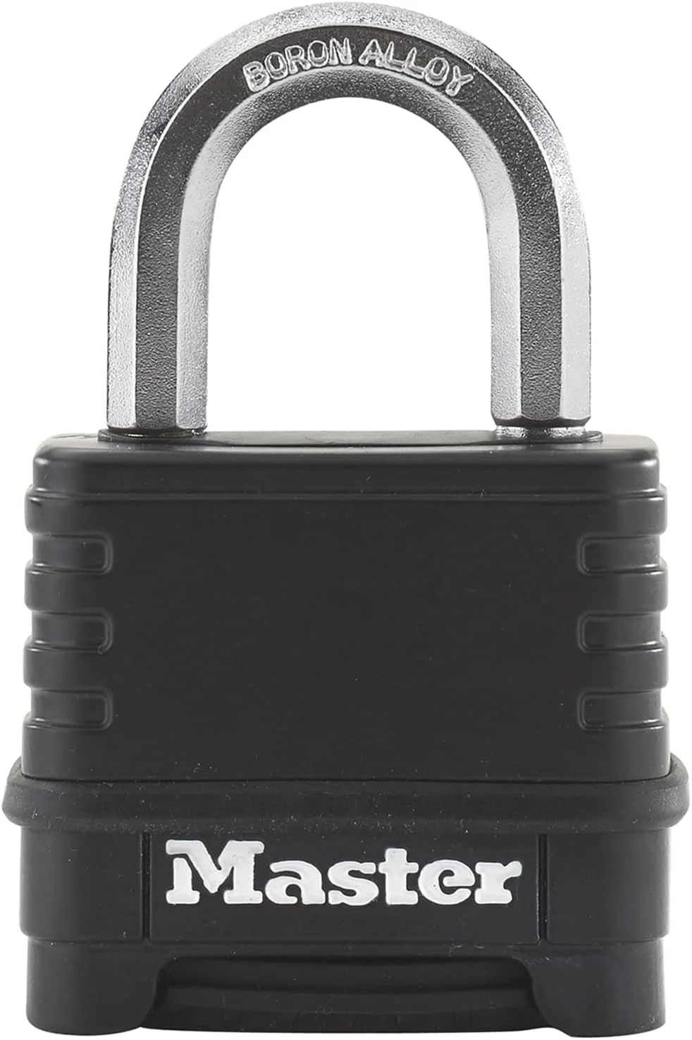 قفل رمزی سنگین MASTER LOCK، سطح امنیت 9/10، صفحه شمارهگیری بزرگ و ارگونومیک، ضربهگیر بدنه، مناسب فضای باز و مقاوم در برابر آب و هوا، میله استاندارد قفل رمزی سنگین MASTER LOCK، سطح امنیت 9/10، صفحه شمارهگیری بزرگ و ارگونومیک، ضربهگیر بدنه، مناسب فضای باز و مقاوم در برابر آب و هوا، میله استاندارد