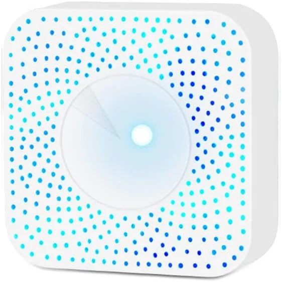 دستگاه نظارت بر کیفیت هوا OUNA مدل Air Housekeeper، مانیتور هوشمند کیفیت هوا Tuya WiFi 6 در 1، تشخیص دهنده PM2.5/فرمالدئید/VOC/CO2/دما/رطوبت سازگار با الکسا و گوگل هوم برای خانه و محل کار دستگاه نظارت بر کیفیت هوا OUNA مدل Air Housekeeper، مانیتور هوشمند کیفیت هوا Tuya WiFi 6 در 1، تشخیص دهنده PM2.5/فرمالدئید/VOC/CO2/دما/رطوبت سازگار با الکسا و گوگل هوم برای خانه و محل کار