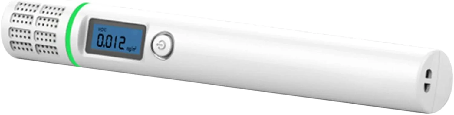 دستگاه تشخیص فرمالدهید (HCHO) قابل حمل OUNA با صفحه نمایش LCD و سنسور TVOC با دقت بالا