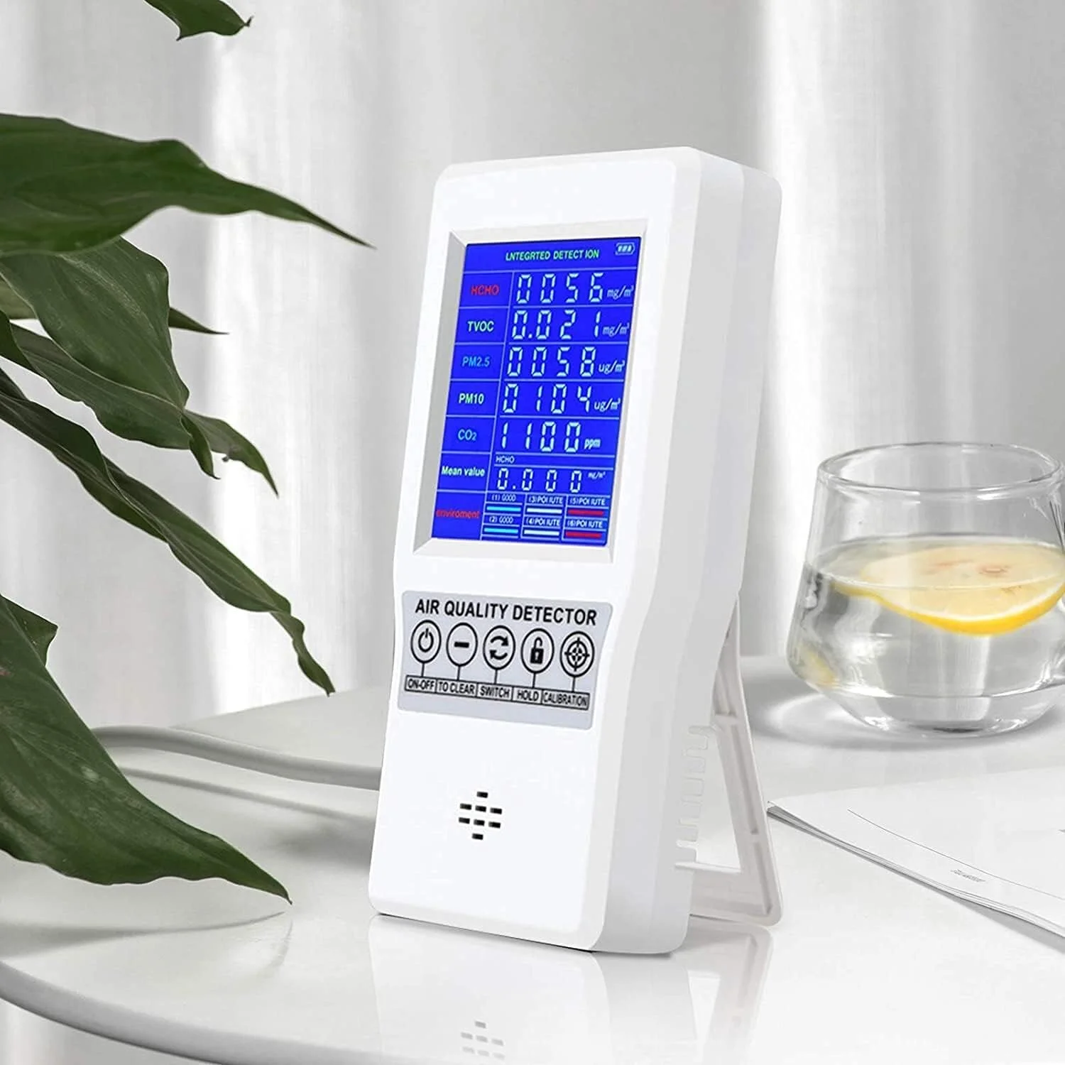 دستگاه سنجش کیفیت هوا ZXM، قابل حمل، دقت بالا، PM2.5 PM10 فرمالدهید (HCHO) TVOC CO2، آنالیزور گاز چندگانه قابل شارژ دستگاه سنجش کیفیت هوا ZXM، قابل حمل، دقت بالا، PM2.5 PM10 فرمالدهید (HCHO) TVOC CO2، آنالیزور گاز چندگانه قابل شارژ