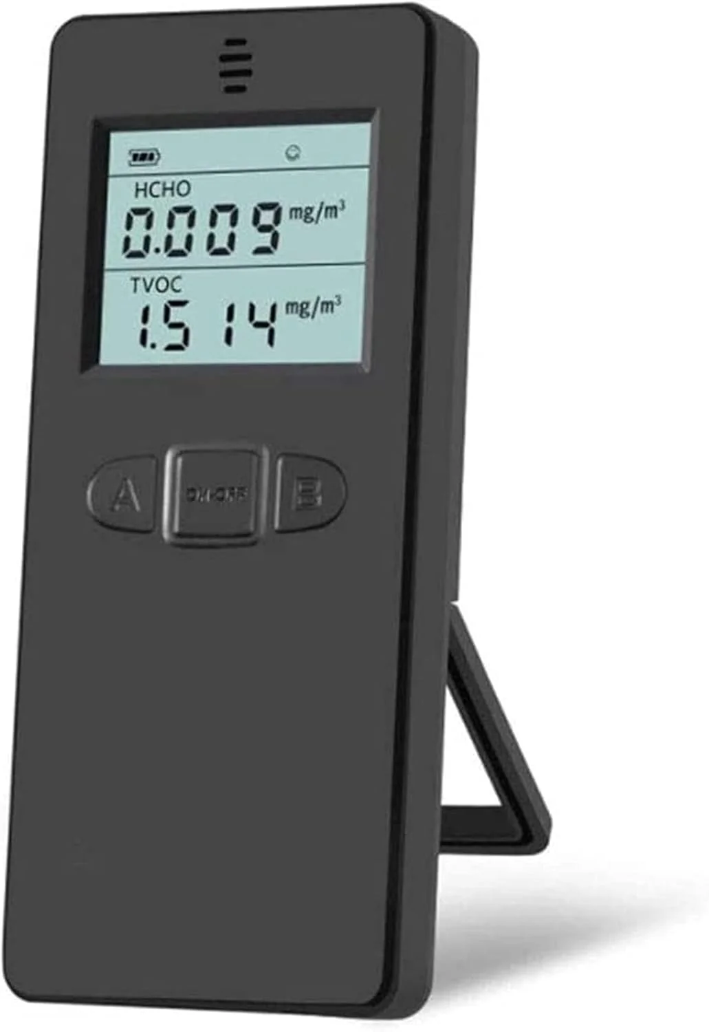 دستگاه سنجش کیفیت هوا ZXM، ردیاب آلودگی کیفیت هوای داخل ساختمان برای فرمالدئید (HCHO)، مناسب برای منزل و دفتر کار، مشکی دستگاه سنجش کیفیت هوا ZXM، ردیاب آلودگی کیفیت هوای داخل ساختمان برای فرمالدئید (HCHO)، مناسب برای منزل و دفتر کار، مشکی