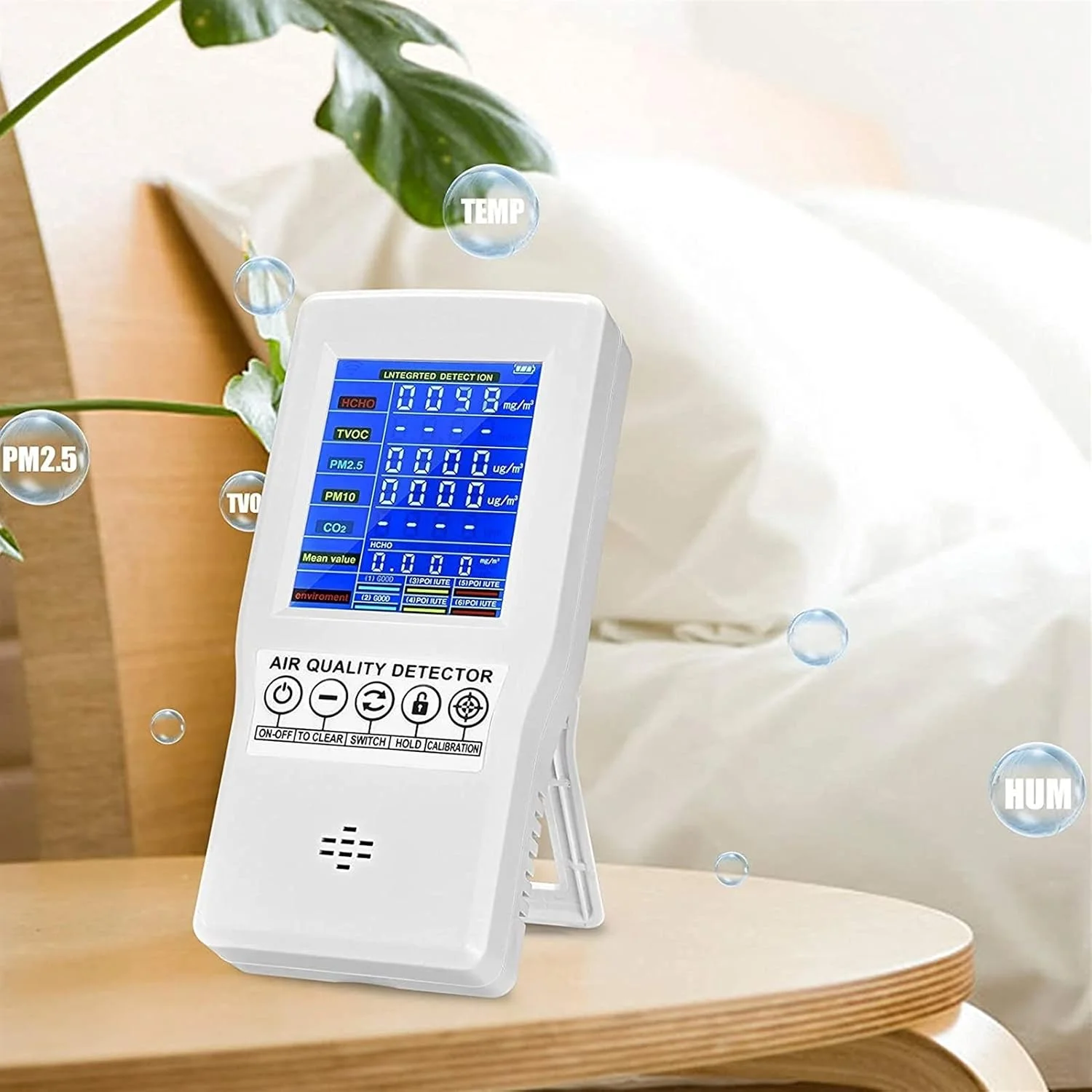 دستگاه سنجش کیفیت هوا ZXM، سنسور چند منظوره آلودگی هوای داخل ساختمان، تشخیص ذرات معلق PM2.5 PM10، دی اکسید کربن (CO2)، فرمالدهید (HCHO) و ترکیبات آلی فرار (TVOC) دستگاه سنجش کیفیت هوا ZXM، سنسور چند منظوره آلودگی هوای داخل ساختمان، تشخیص ذرات معلق PM2.5 PM10، دی اکسید کربن (CO2)، فرمالدهید (HCHO) و ترکیبات آلی فرار (TVOC)