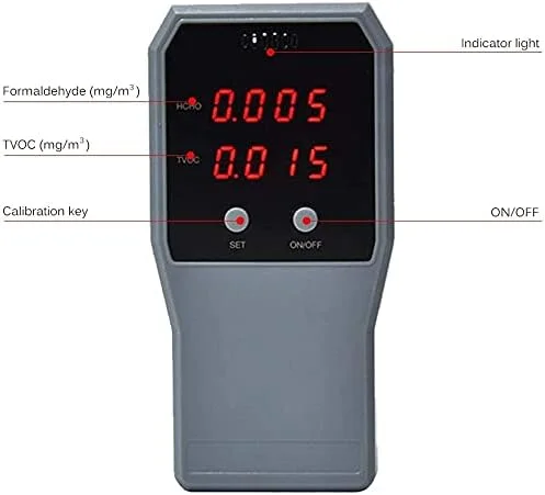 دستگاه سنجش کیفیت هوا ZXM، مانیتور CO2، دستگاه تشخیص فرمالدئید، دستگاه سنجش آلودگی، تستر HCHO TVOC داخلی