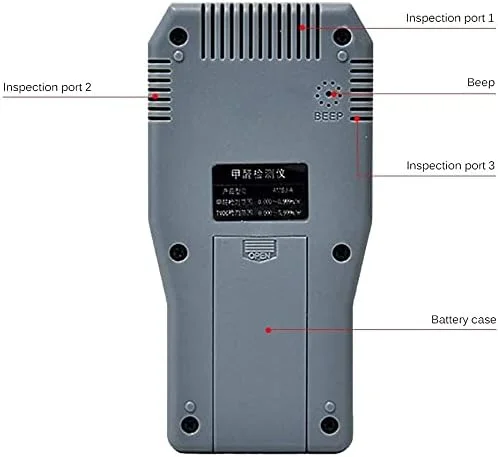 دستگاه سنجش کیفیت هوا ZXM، مانیتور CO2، دستگاه تشخیص فرمالدئید، دستگاه سنجش آلودگی، تستر HCHO TVOC داخلی