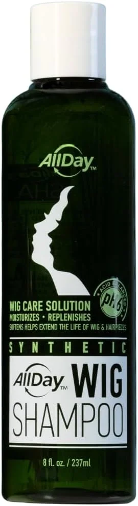 شامپو کلاه گیس مصنوعی AllDay Locks | احیا کننده و طراوت بخش | تمیز کننده و افزایش طول عمر کلاه گیس و تکه های مو | احساس نرمی و تازگی، رایحه انگور | 236 میلی لیتر شامپو کلاه گیس مصنوعی AllDay Locks | احیا کننده و طراوت بخش | تمیز کننده و افزایش طول عمر کلاه گیس و تکه های مو | احساس نرمی و تازگی، رایحه انگور | 236 میلی لیتر