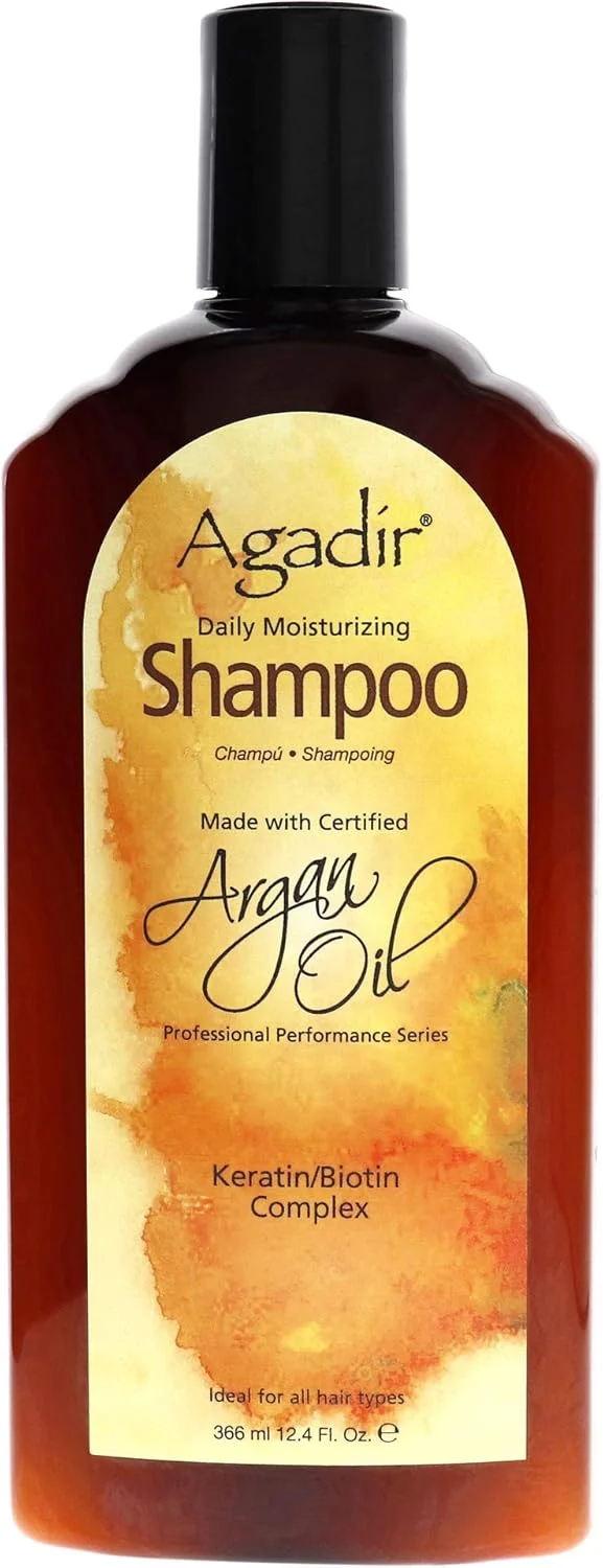 شامپو مرطوب کننده روزانه روغن آرگان آگادیر مناسب برای آقایان و بانوان - 355 میلی لیتر شامپو مرطوب کننده روزانه روغن آرگان آگادیر مناسب برای آقایان و بانوان - 355 میلی لیتر