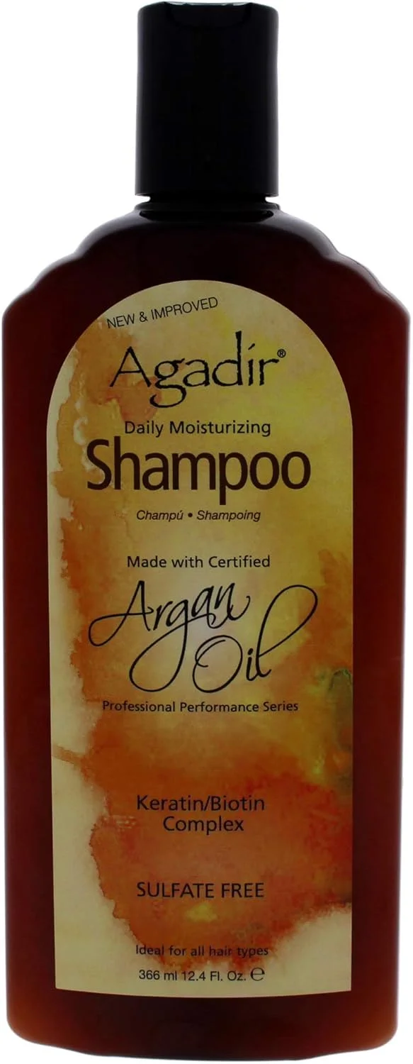 شامپو مرطوب کننده روزانه روغن آرگان آگادیر مناسب برای آقایان و بانوان - 355 میلی لیتر شامپو مرطوب کننده روزانه روغن آرگان آگادیر مناسب برای آقایان و بانوان - 355 میلی لیتر