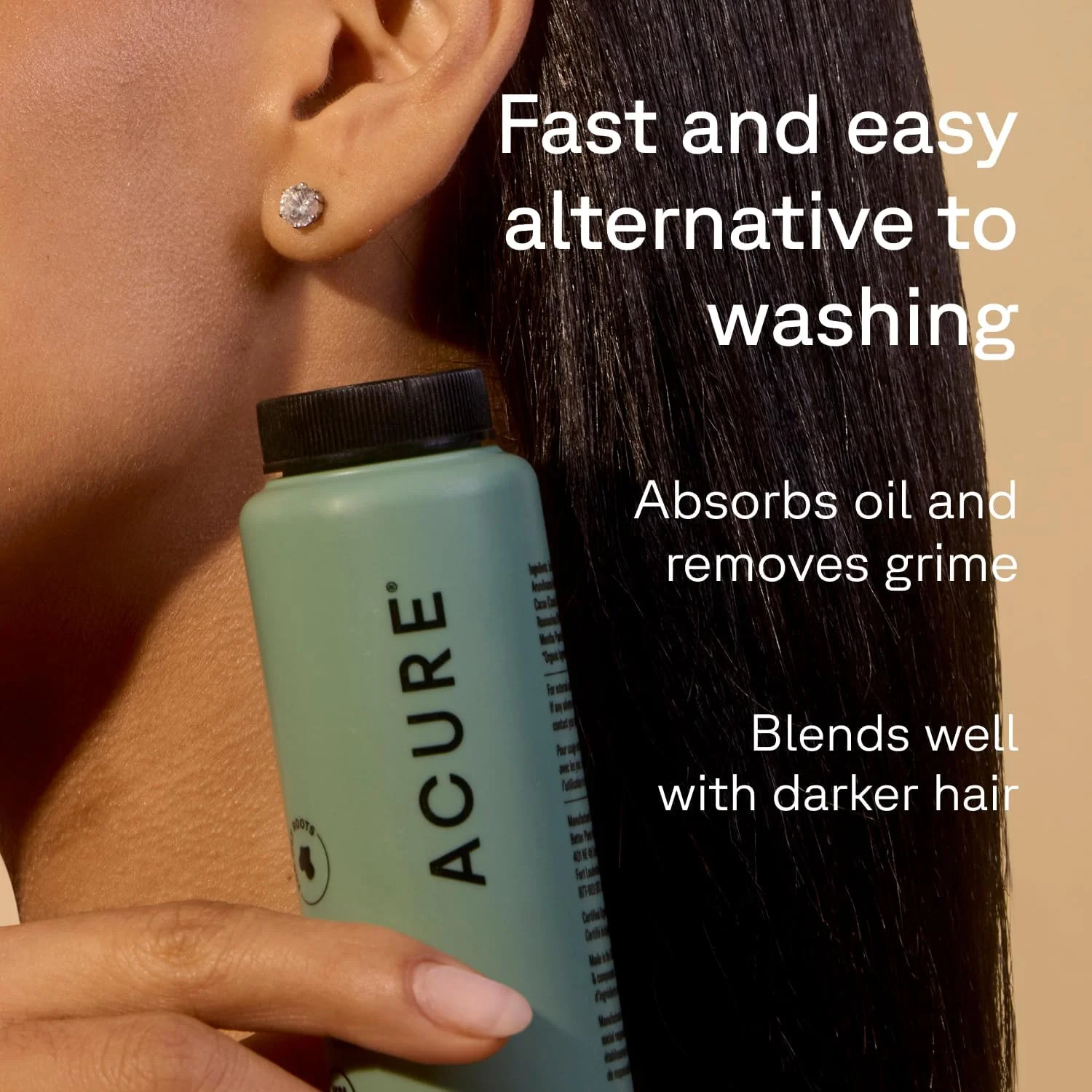 شامپو خشک Acure - شامپو خشک پودری مینی برای خانم ها با موهای قهوه ای و تیره، مراقبت برای تازه کردن موهای رنگ شده با رزماری و کاکائو، بدون آئروسل، 100% گیاهی - سایز مسافرتی 50 گرم (2 عددی) شامپو خشک Acure - شامپو خشک پودری مینی برای خانم ها با موهای قهوه ای و تیره، مراقبت برای تازه کردن موهای رنگ شده با رزماری و کاکائو، بدون آئروسل، 100% گیاهی - سایز مسافرتی 50 گرم (2 عددی)