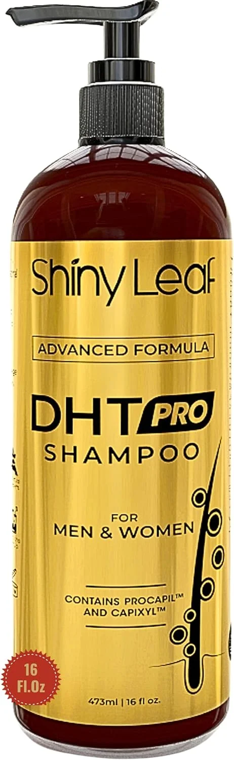 شامپو DHT Pro با فرمول پیشرفته حاوی پروکاپیل و کاپیکسیل، مسدود کننده های DHT و عصاره های طبیعی، شامپو ضد ریزش مو برای مردان و زنان، احیا کننده پوست سر، تحریک کننده فولیکول ها برای موهای ضخیم تر و پرپشت تر