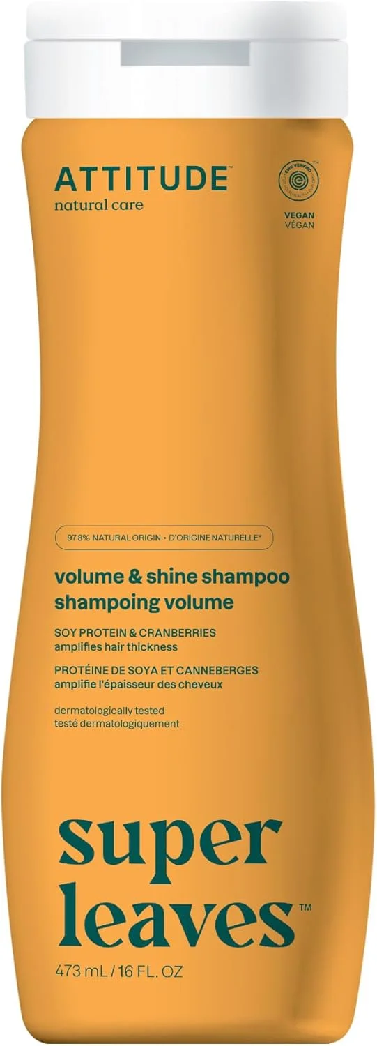 شامپو حجم دهنده و درخشان کننده سوپر لیوز Attitude، ۴۷۳ میلی لیتر شامپو حجم دهنده و درخشان کننده سوپر لیوز Attitude، ۴۷۳ میلی لیتر