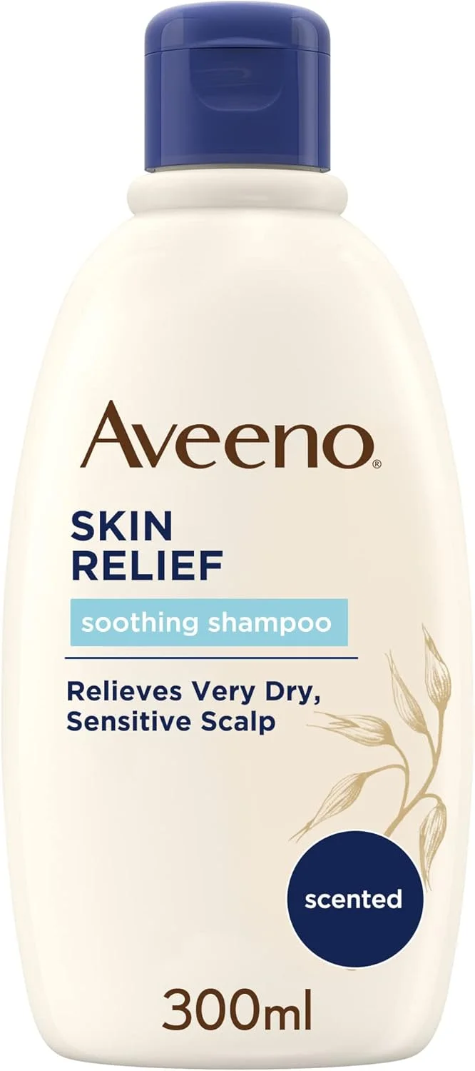 شامپو آوینو برای پوست خشک و حساس - پاک کننده موی رایج بدون سولفات و پارابن، تسکین دهنده خارش پوست سر ناشی از خشکی و تحریک، 300 میلی لیتر