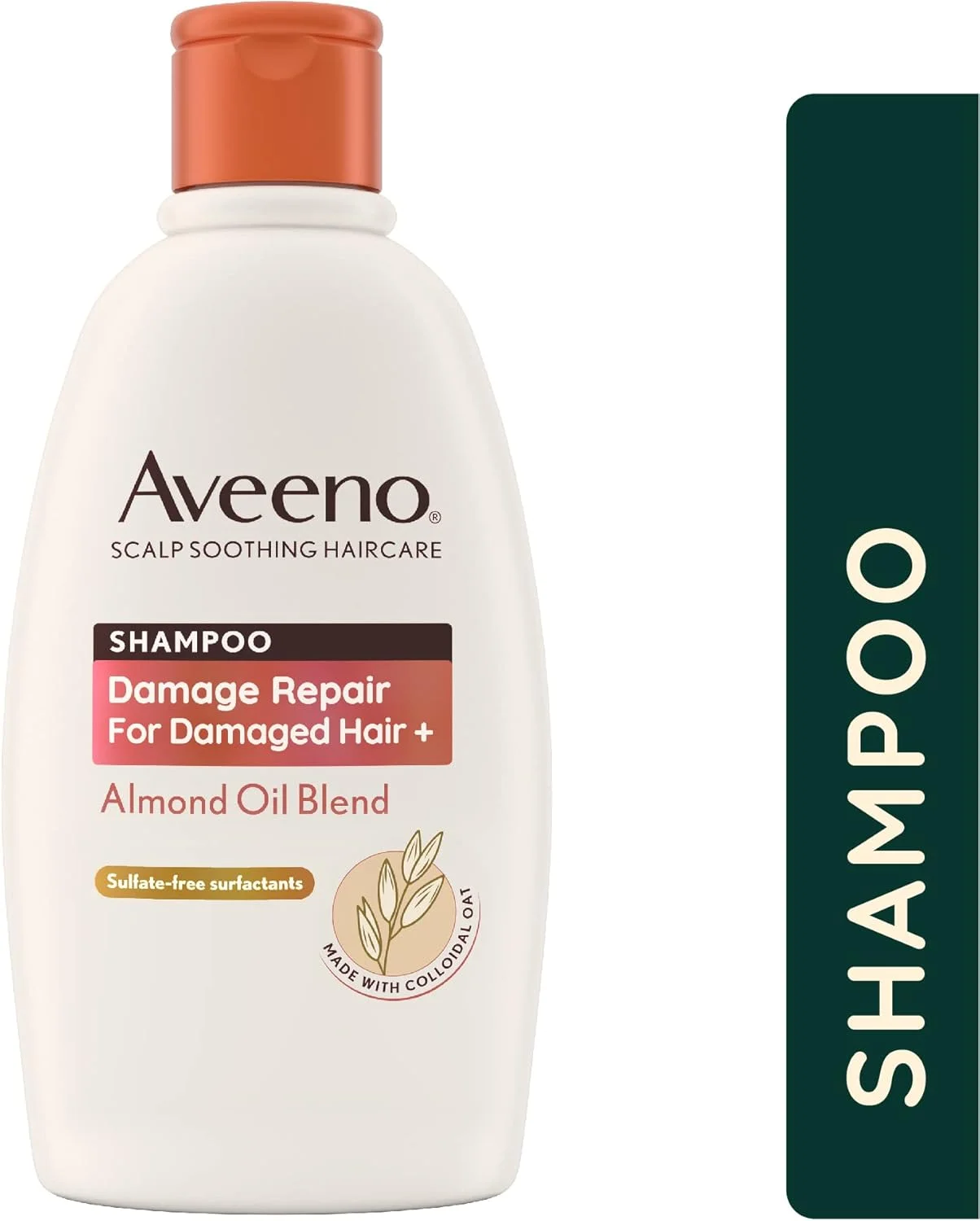 شامپو تسکین دهنده پوست سر حاوی روغن بادام Aveeno Damage Repair برای موهای آسیب دیده 300 میلی لیتر شامپو تسکین دهنده پوست سر حاوی روغن بادام Aveeno Damage Repair برای موهای آسیب دیده 300 میلی لیتر