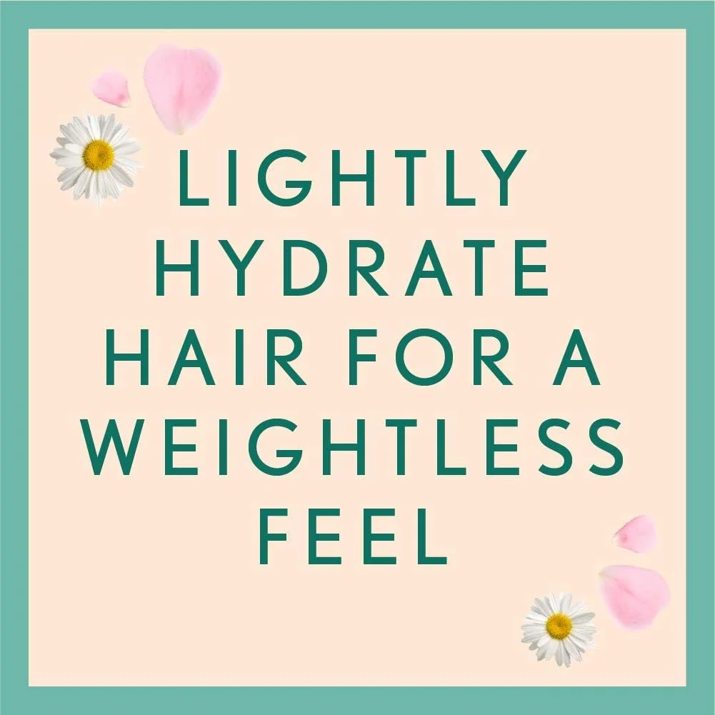 نرم کننده موی سر آوینو، مرطوب کننده سبک حاوی گلاب و بابونه برای موهای خشک، 354 میلی لیتر نرم کننده موی سر آوینو، مرطوب کننده سبک حاوی گلاب و بابونه برای موهای خشک، 354 میلی لیتر