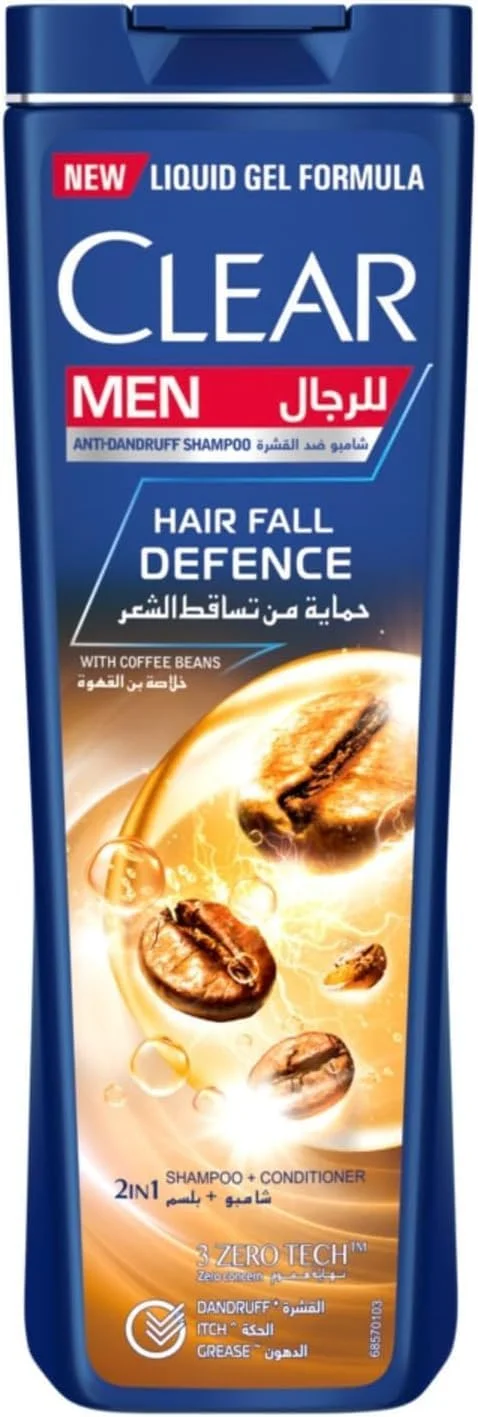 شامپو ضد شوره و ضد ریزش مو مردانه کلیر، 400 میلی لیتر شامپو ضد شوره و ضد ریزش مو مردانه کلیر، 400 میلی لیتر