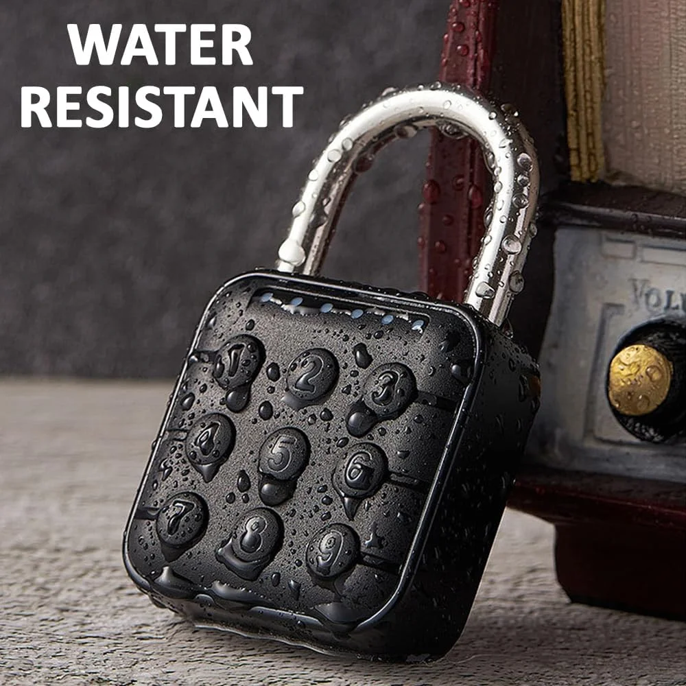 قفل الکترونیکی پدلاک روبیک، قفل رمز عبور 6 رقمی برای درب دروازه، انبار، مغازه، کسب و کار، جعبه ابزار، مدرسه، باشگاه ورزشی، دوچرخه، کابینت