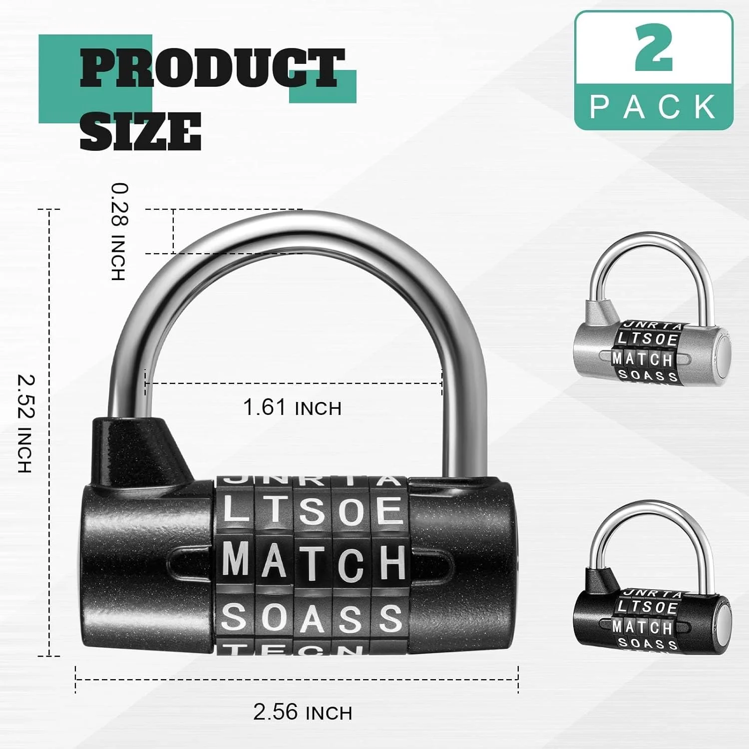 قفل ترکیبی 5 الفبایی تزویق، قفل فلزی 5 رقمی، قفل سنگین کلمه ای برای باشگاه، قفل بدون کلید قابل تنظیم مجدد برای قفل های باشگاه مدرسه جعبه ابزار قفل سگکی قفل ترکیبی 5 الفبایی تزویق، قفل فلزی 5 رقمی، قفل سنگین کلمه ای برای باشگاه، قفل بدون کلید قابل تنظیم مجدد برای قفل های باشگاه مدرسه جعبه ابزار قفل سگکی