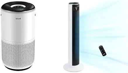 دستگاه تصفیه هوا Levoit Core 400S + پنکه برجی F362