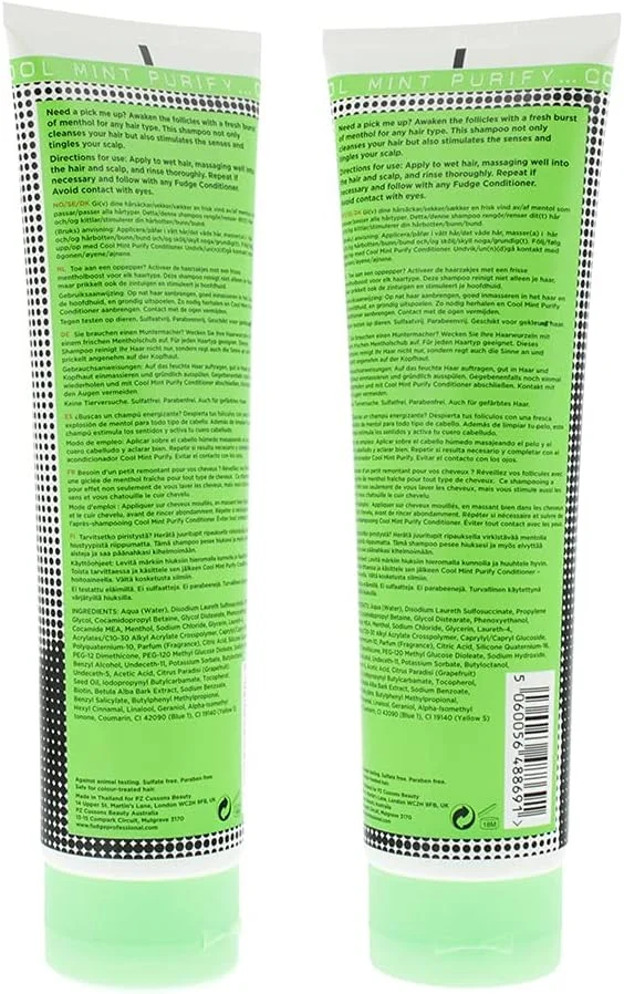 شامپو نعناع خنک پاک کننده انواع مو فاج، 300 میلی لیتر شامپو نعناع خنک پاک کننده انواع مو فاج، 300 میلی لیتر