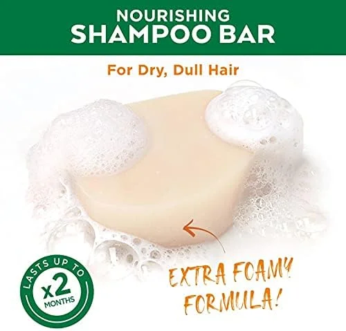 شامپو بار مغذی روغن های شگفت انگیز گارنیه آلتیمیت بلندز برای موهای خشک و کدر، شامپو جامد ۹۴% گیاهی با روغن آرگان و کاملیا، فرمول وگان، بدون سیلیکون، ۶۰ گرم شامپو بار مغذی روغن های شگفت انگیز گارنیه آلتیمیت بلندز برای موهای خشک و کدر، شامپو جامد ۹۴% گیاهی با روغن آرگان و کاملیا، فرمول وگان، بدون سیلیکون، ۶۰ گرم