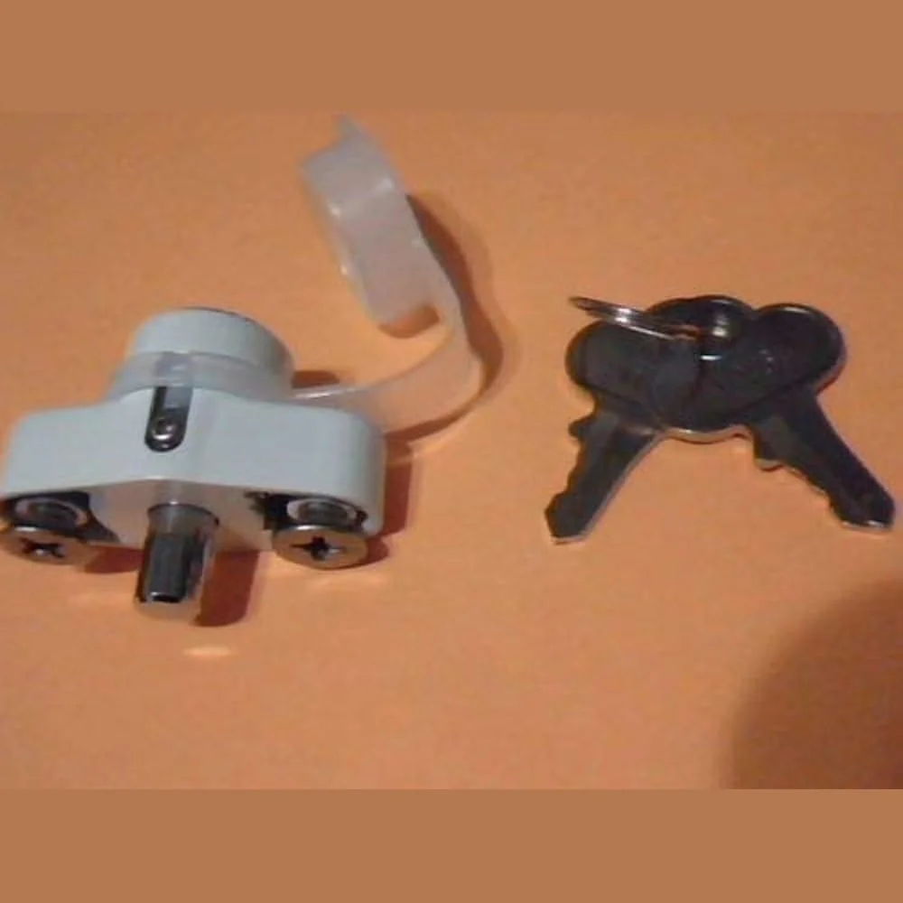 قفل کرکره طوفانی ABA، کیت قفل سرعت بالا، سخت افزار کرکره آکاردئونی، سفید