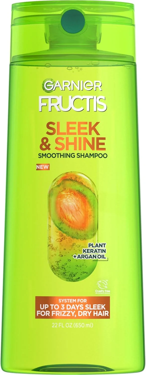 شامپو گارنیر فروکتیس Sleek & Shine، برای موهای وز، خشک و غیرقابل کنترل، 650 میلی لیتر شامپو گارنیر فروکتیس Sleek & Shine، برای موهای وز، خشک و غیرقابل کنترل، 650 میلی لیتر