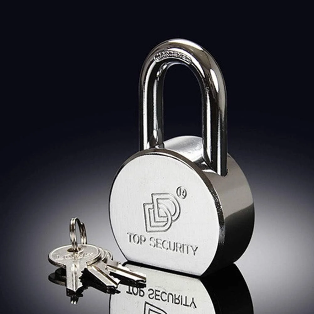 قفل آویز سنگین وظیفه در فضای باز، قفل های فولادی ضد آب برای فضای باز، خانه، گاراژ، باشگاه، کمد، کرکره، حصار، دوچرخه (همراه با 3 کلید) 102mmx65mm قفل آویز سنگین وظیفه در فضای باز، قفل های فولادی ضد آب برای فضای باز، خانه، گاراژ، باشگاه، کمد، کرکره، حصار، دوچرخه (همراه با 3 کلید) 102mmx65mm