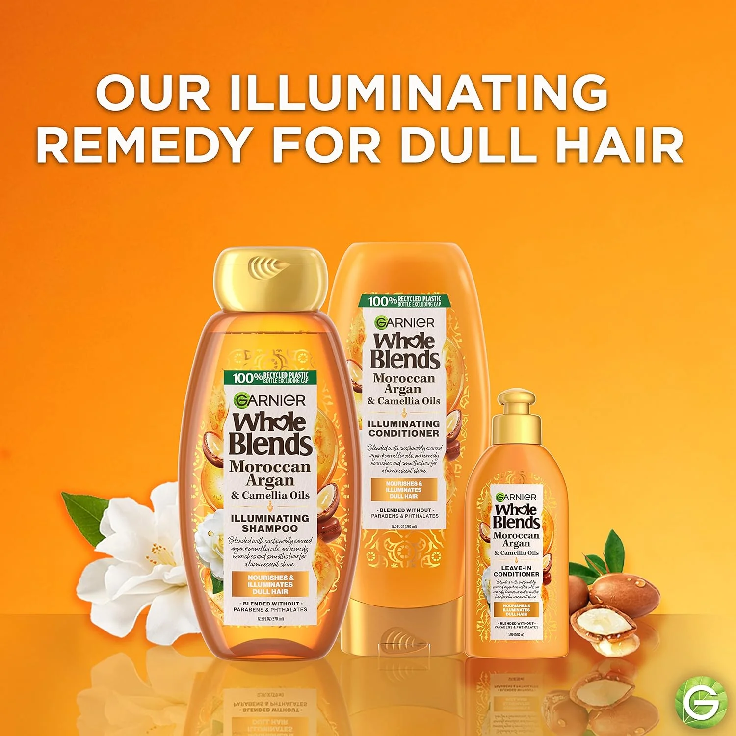 شامپو روشن کننده موهای خشک و کدر حاوی روغن آرگان مراکشی و روغن کاملیا گارنیه، حجم 370 میلی لیتر، 3 عدد (بسته بندی ممکن است متفاوت باشد) شامپو روشن کننده موهای خشک و کدر حاوی روغن آرگان مراکشی و روغن کاملیا گارنیه، حجم 370 میلی لیتر، 3 عدد (بسته بندی ممکن است متفاوت باشد)