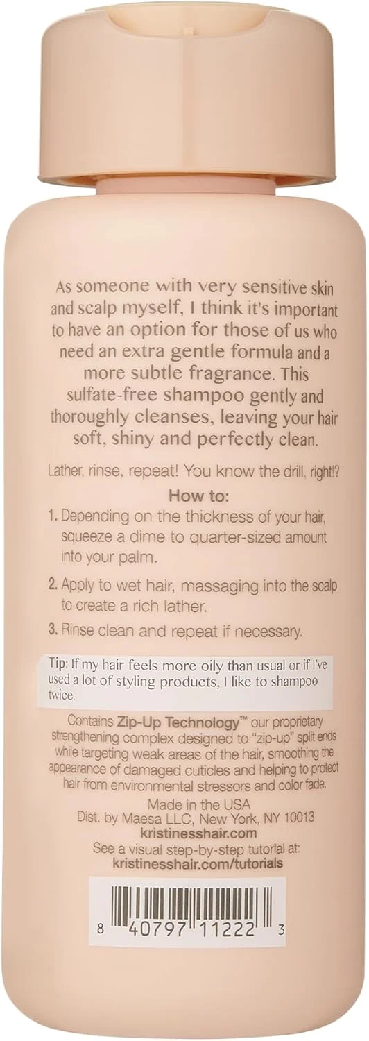 شامپو فوق العاده ملایم کریستین اس برای آقایان و بانوان 295 میلی لیتر