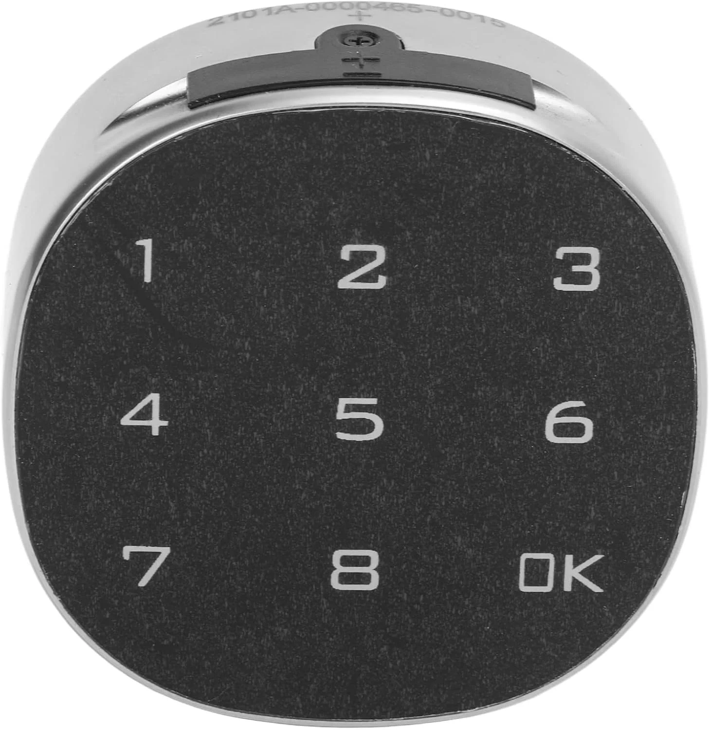 قفل الکترونیکی کابینت GUPE، قفل رمزدار الکترونیکی 9 دکمه لمسی با امنیت بالا و ضد سرقت به همراه محفظه باتری خارجی برای فایل، کمد و کشو (30 میلی متر)