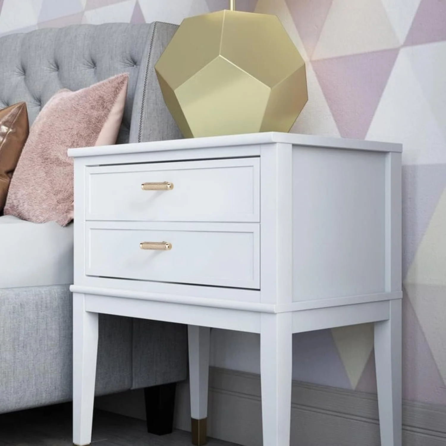 دستگیره های کابینت تی-بار، طول 50 میلی متر، بافت آجدار، بسته 12 عددی، پرداخت برس خورده (طلایی) دستگیره های کابینت تی-بار، طول 50 میلی متر، بافت آجدار، بسته 12 عددی، پرداخت برس خورده (طلایی)