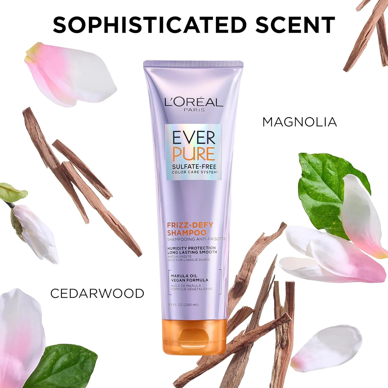 ست شامپو و نرم کننده لورآل پاریس EverPure Frizz Defy برای موهای رنگ شده، 250 میلی لیتر (مجموعه 2 عددی) ست شامپو و نرم کننده لورآل پاریس EverPure Frizz Defy برای موهای رنگ شده، 250 میلی لیتر (مجموعه 2 عددی)