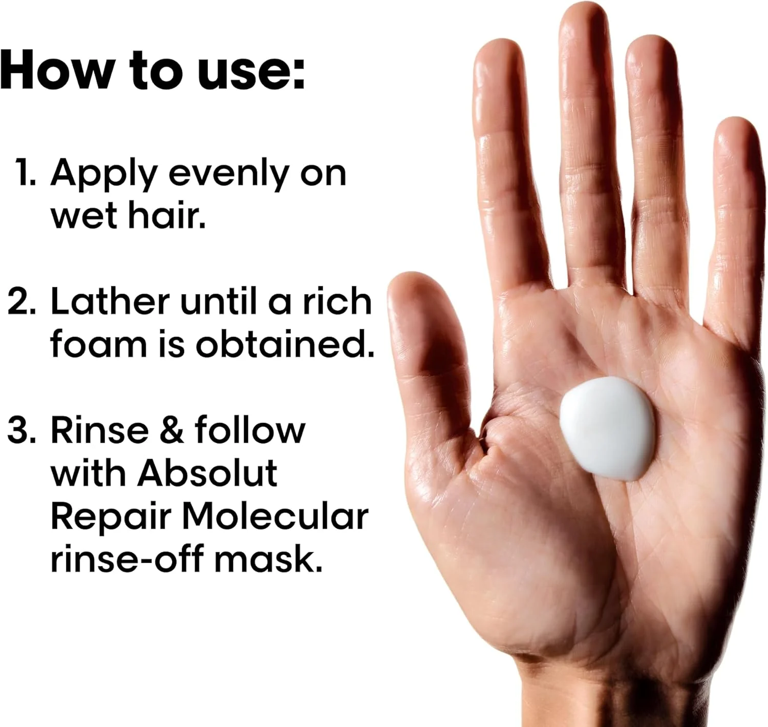 شامپو مو لورآل پروفشنال، Absolut Repair Molecular، بدون سولفات، ترمیم کننده آسیب و بازگرداننده استحکام، برای انواع موهای آسیب دیده، SERIE EXPERT، 500 میلی لیتر شامپو مو لورآل پروفشنال، Absolut Repair Molecular، بدون سولفات، ترمیم کننده آسیب و بازگرداننده استحکام، برای انواع موهای آسیب دیده، SERIE EXPERT، 500 میلی لیتر