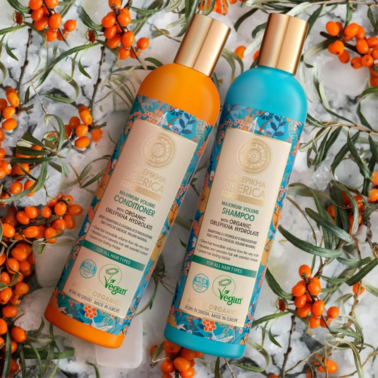 شامپو اُبلپیخا ناتورا سیبریکا مناسب انواع مو، ۴۰۰ میلی لیتر