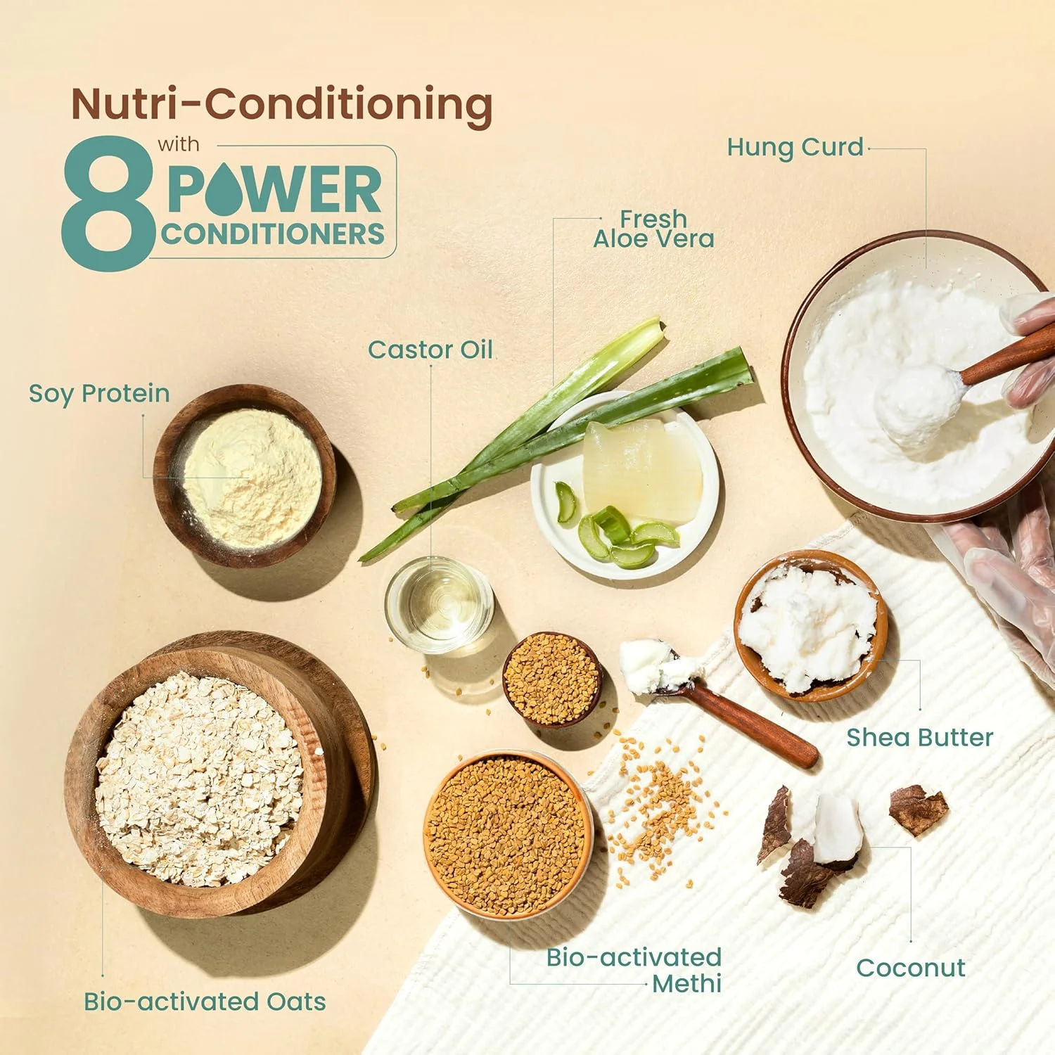 شامپو و نرم کننده رزماری Nat Habit Trileaf | شامپو گیاهی برای موهای خشک، وز و آسیب دیده، ریزش مو | آملا ریتا شیکاکای | بدون سولفات