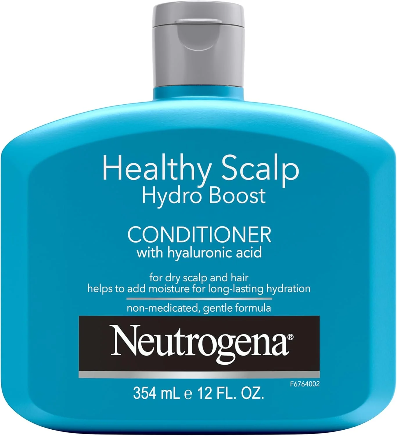 نرم کننده مرطوب کننده مو و پوست سر خشک نوتروژینا هیدرو بوست، حاوی هیالورونیک اسید آبرسان، متعادل کننده PH، فاقد پارابن و فتالات، محافظ رنگ مو، 355 میلی لیتر