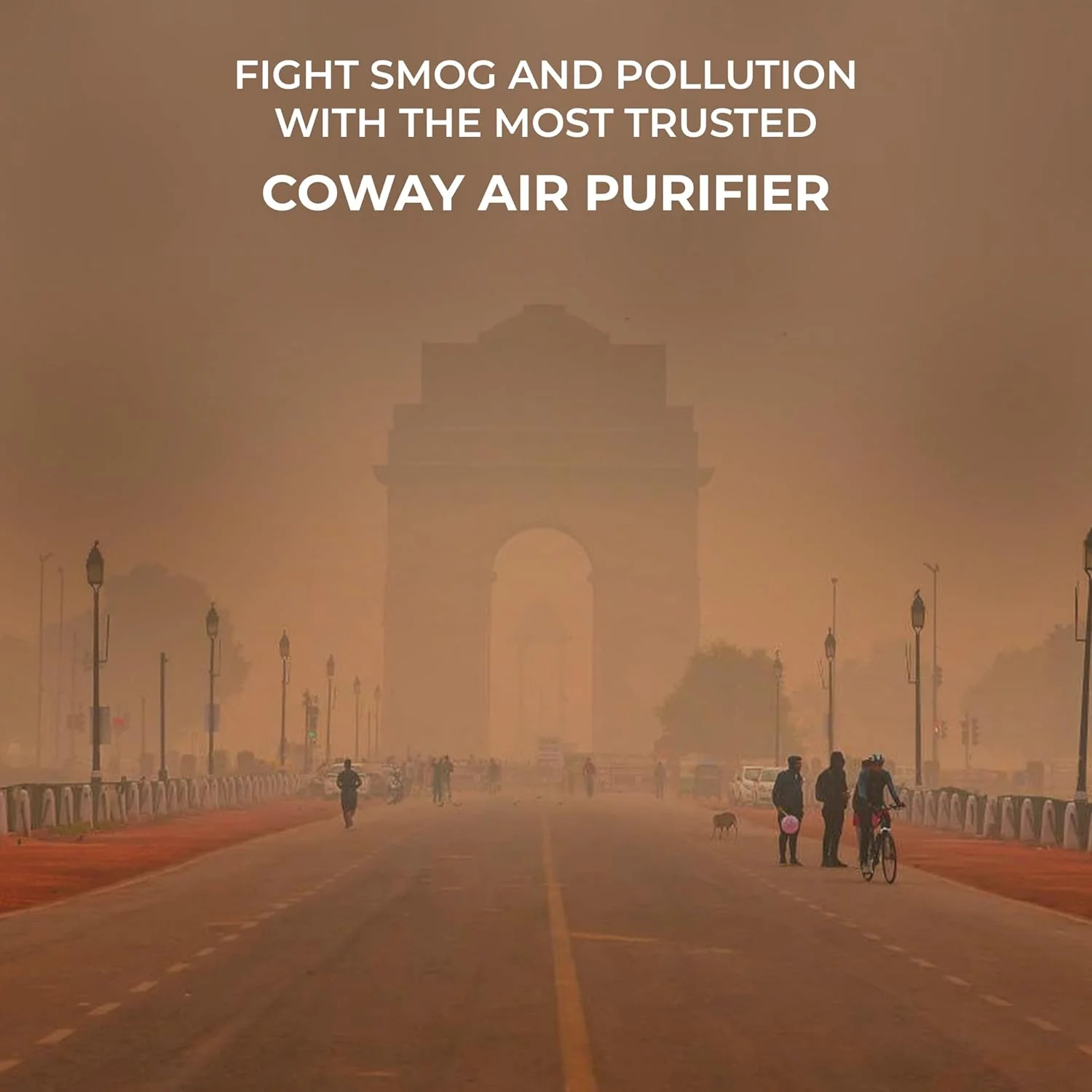 دستگاه تصفیه هوا Coway Airmega AIM (AP-0623B) مناسب منزل، پوشش دهی تا 33 متر مربع، عمر فیلتر طولانی 8500 ساعت (تقریباً 1.5-2 سال)، از بین برنده ویروس و ذرات PM 0.01 با راندمان 99.999٪، سفید