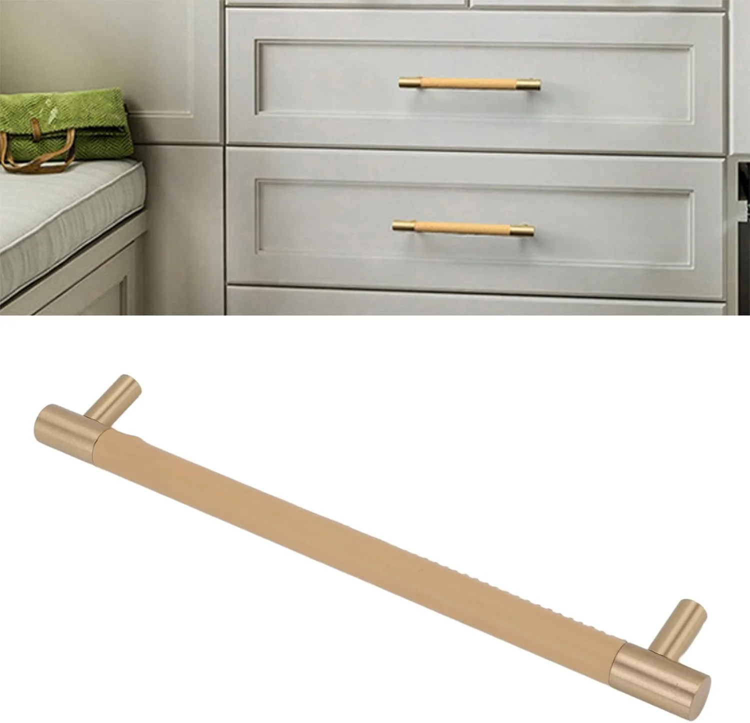 دستگیره درب کابینت Cryfokt، دستگیره های کابینت آشپزخانه مقاوم در برابر سایش با پیچ، دستگیره کشویی لوکس، دستگیره های کشویی آشپزخانه برای کشوها، کیف ها، کابینت ها، کمدها، درها